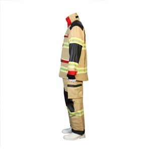 Pbo 4 layer firefighter suit side