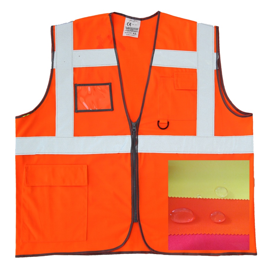 Yellow Flame Retardant Safety Jacket EN 20471