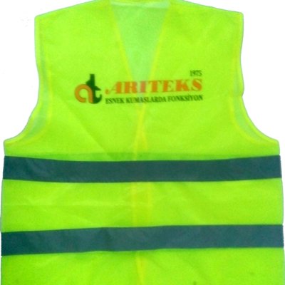 Economical High Visible Yellow Safety Jacket